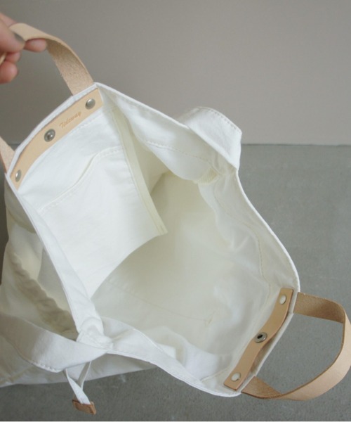 TIDEWAY（タイドウェイ）の「BAFU 2WAY TOTE/ショルダー TYP/S（ショルダーバッグ・レディース・ブラック/その他/ブラック×ブラック/ベージュ・FREE）」の7枚目の写真