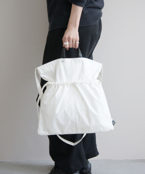 TIDEWAY（タイドウェイ）の「BAFU 2WAY TOTE/ショルダー TYP/S（ショルダーバッグ・レディース・ブラック/その他/ブラック×ブラック/ベージュ・FREE）」の11枚目の写真