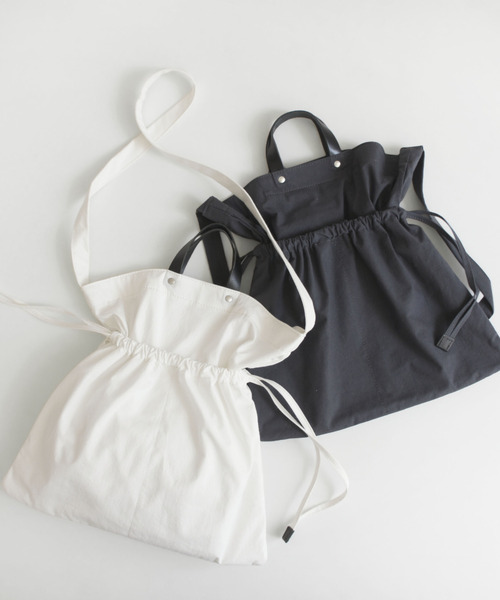 TIDEWAY（タイドウェイ）の「BAFU 2WAY TOTE/ショルダー TYP/S（ショルダーバッグ・レディース・ブラック/その他/ブラック×ブラック/ベージュ・FREE）」の15枚目の写真