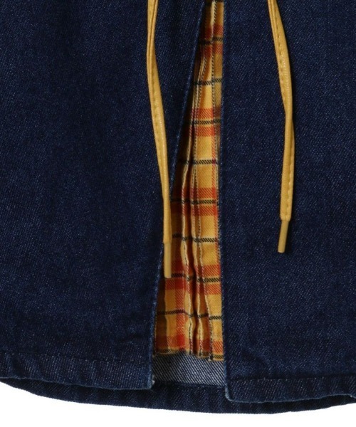 Candy Stripper（キャンディストリッパー）の「LACE UP SLIT PATTERN スカート（スカート・レディース・インディゴブルー/ブラック・2）」の4枚目の写真