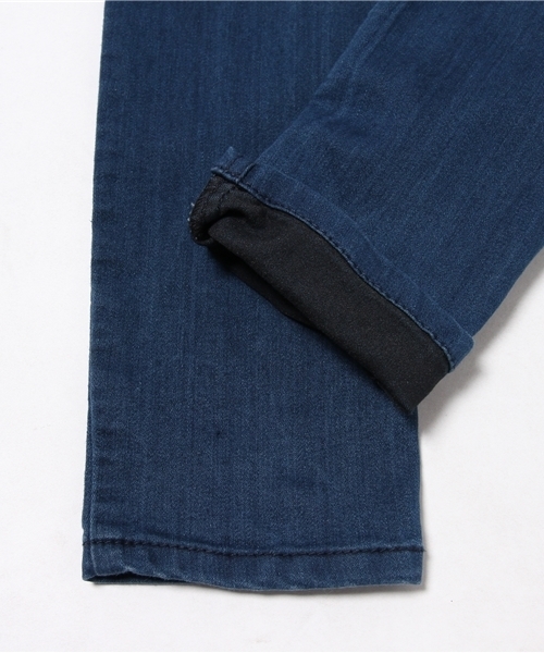 WEGO（ウィゴー）の「WEGO/レースアップハイウエストスキニーパンツ（デニムパンツ・レディース・インディゴブルー/ダークインディゴブルー/ライトインディゴブルー・MEDIUM/LARGE）」の8枚目の写真