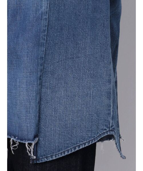 Ungrid（アングリッド）の「Wrangler別注 リメイクデニムシャツ（シャツ/ブラウス・レディース・ブラック/ブルー・FREE）」の20枚目の写真