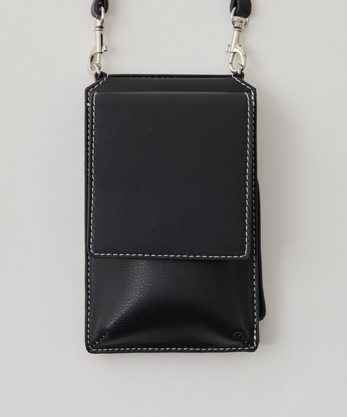 COLONY 2139（コロニートゥーワンスリーナイン）の「フラップ付きスマホショルダー（ショルダーバッグ・レディース・ブラック/モカ・FREE）」の18枚目の写真