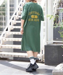 WEGO/ピグメントプリントTeeワンピース