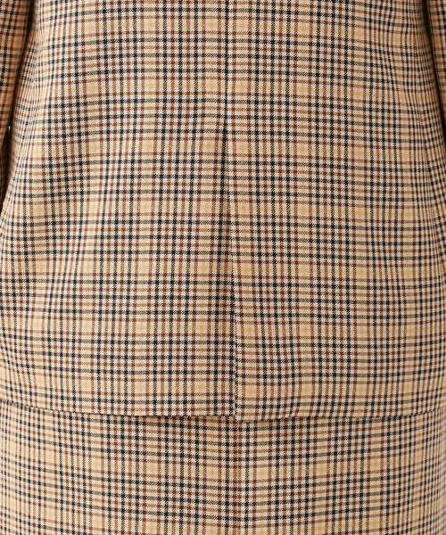 KASHIYAMA（カシヤマ）の「＜ウォッシャブル＞ウルコ チェックダブルジャケット（テーラードジャケット・レディース・ブラウン系その他/ベージュ系その他・マルチサイズ）」の13枚目の写真