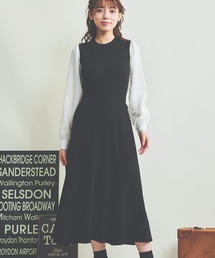 NOELA | ドッキングリブニットワンピース(ワンピース)