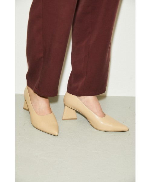 THROW by SLY（スローバイスライ）の「THROW POINTED HEEL PUMPS ポインテッドヒール パンプス（パンプス・レディース・ベージュ/グリーン・SMALL/MEDIUM/LARGE）」の6枚目の写真