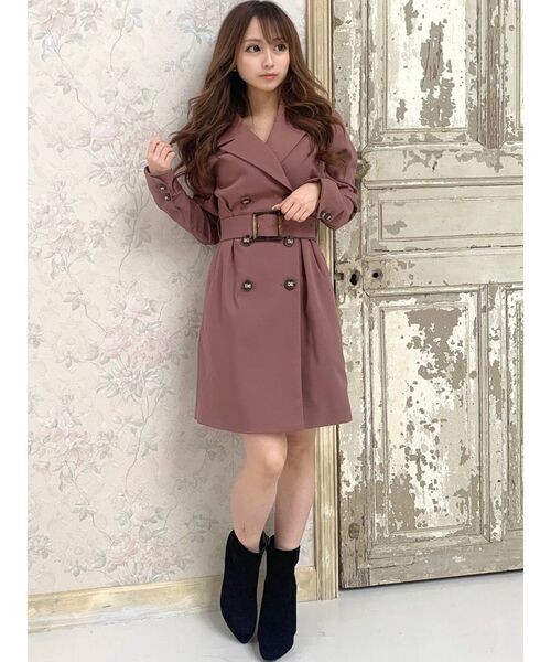 RESEXXY(リゼクシー)の「コルセットデザインジャケット(テーラードジャケット・レディース・ブラウン/その他1/ベージュ/ピンク・FREE)」の7枚目の写真