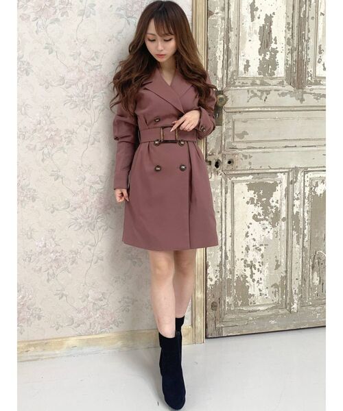 RESEXXY(リゼクシー)の「コルセットデザインジャケット(テーラードジャケット・レディース・ブラウン/その他1/ベージュ/ピンク・FREE)」の9枚目の写真