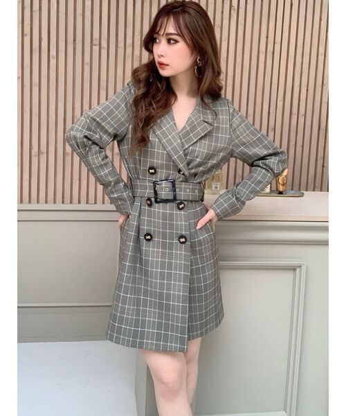 RESEXXY(リゼクシー)の「コルセットデザインジャケット(テーラードジャケット・レディース・ブラウン/その他1/ベージュ/ピンク・FREE)」の14枚目の写真