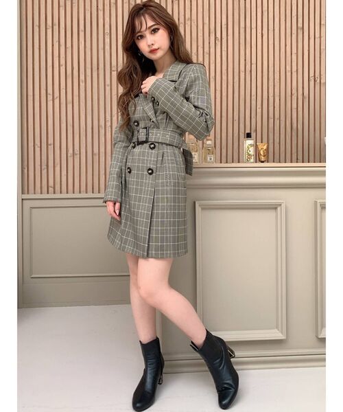 RESEXXY(リゼクシー)の「コルセットデザインジャケット(テーラードジャケット・レディース・ブラウン/その他1/ベージュ/ピンク・FREE)」の17枚目の写真