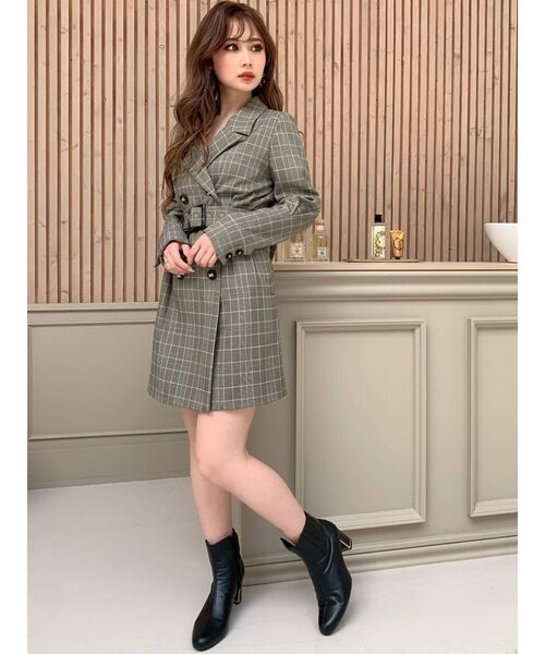 RESEXXY(リゼクシー)の「コルセットデザインジャケット(テーラードジャケット・レディース・ブラウン/その他1/ベージュ/ピンク・FREE)」の18枚目の写真