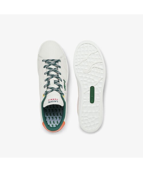 LACOSTE（ラコステ）の「ウィンメンズ MASTERS CLASSIC 0121 3（スニーカー・レディース・ホワイト×グリーン・23.5cm/23.0cm/24.0cm/22.5cm/24.5cm）」の4枚目の写真