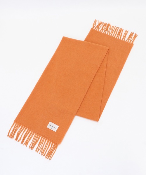 ikka（イッカ）の「カシミヤタッチ無地マフラー（マフラー・レディース・ブラウン/グレー/オフホワイト/オレンジ/ブルー・FREE）」の12枚目の写真