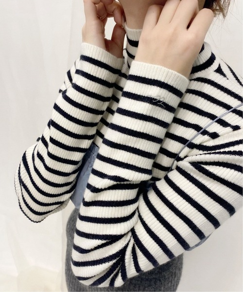 Charles Chaton(シャルルシャトン)の「CCタートルニット(ニット/セーター・レディース・ホワイト/ブラック/ピンク・FREE)」の22枚目の写真