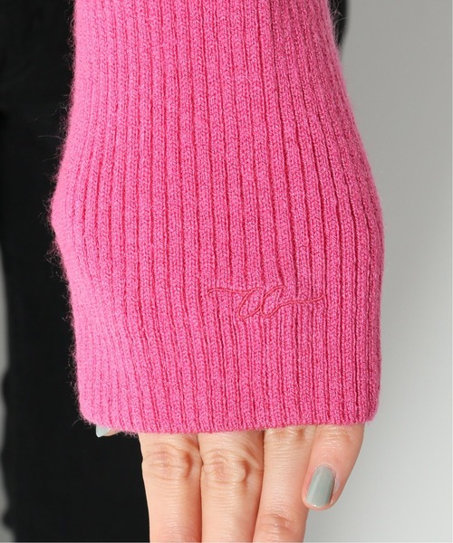 Charles Chaton(シャルルシャトン)の「CCタートルニット(ニット/セーター・レディース・ホワイト/ブラック/ピンク・FREE)」の13枚目の写真