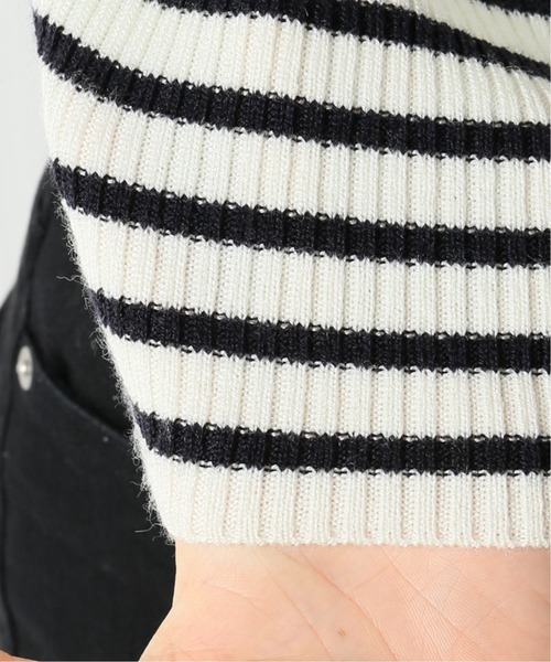 Charles Chaton(シャルルシャトン)の「CCタートルニット(ニット/セーター・レディース・ホワイト/ブラック/ピンク・FREE)」の18枚目の写真