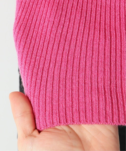 Charles Chaton(シャルルシャトン)の「CCタートルニット(ニット/セーター・レディース・ホワイト/ブラック/ピンク・FREE)」の19枚目の写真