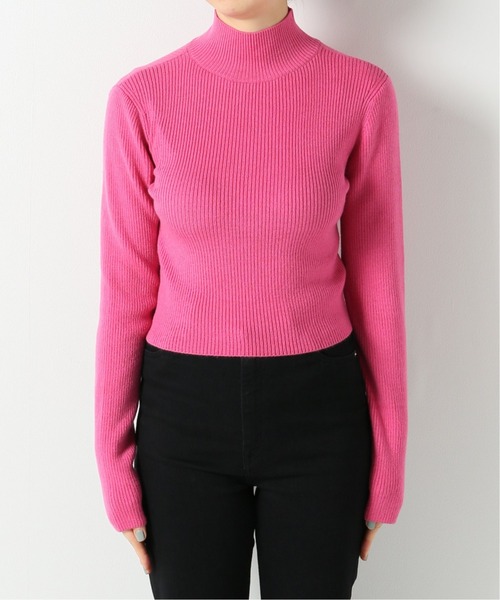 Charles Chaton(シャルルシャトン)の「CCタートルニット(ニット/セーター・レディース・ホワイト/ブラック/ピンク・FREE)」の21枚目の写真