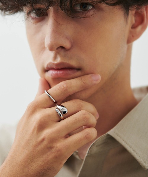 CLEL（クレイル）の「【CLEL】Free Size Silver Ring / フリーサイズ シルバー925 リング/サイズ調整可能/ユニセックス（リング・メンズ・シルバー/シルバー系その他・FREE）」の8枚目の写真