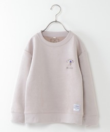 ikka | 【キッズ】フェイクスウェード刺繍プルオーバー（120~160cm）(スウェット)