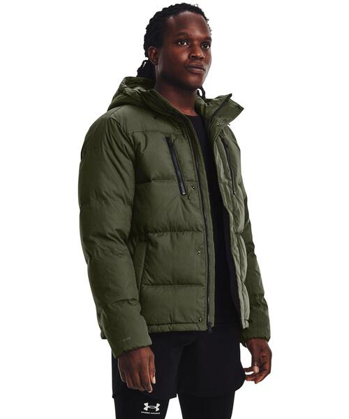 UNDER ARMOUR（アンダーアーマー）の「UAコールドギア インフラレッド ダウンジャケット（トレーニング/メンズ）（ダウンジャケット/コート・メンズ・アイボリー/カーキ/ブラック・L/M/XL/S/XXL/3XL）」の4枚目の写真