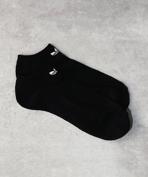 adidas Originals（アディダスオリジナルス）の「adidas originals(アディダス オリジナルス) / 6P アンクルソックス No Show Socks（ソックス/靴下・メンズ・ブラック/マルチ/ホワイト×グレー/ホワイト/ブラック×グレー・FREE）」の8枚目の写真