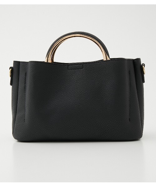 AZUL by moussy（アズールバイマウジー）の「METAL HANDLE BAG/メタル 