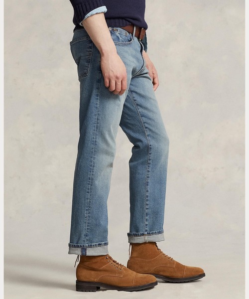 Hampton リラックスド ストレート ジーンズ（デニムパンツ）｜POLO