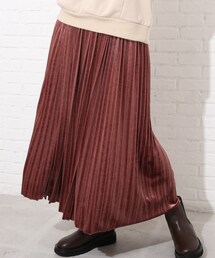 Cutie Blonde | 【S-L】ベロアプリーツスカート(スカート)