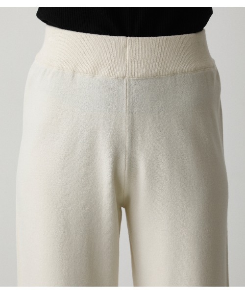 AZUL by moussy（アズールバイマウジー）の「RELAX KNIT PANTS/リラックスニットパンツ（その他パンツ・レディース・マジェンタ/オフホワイト/ブラック・MEDIUM/SMALL）」の12枚目の写真