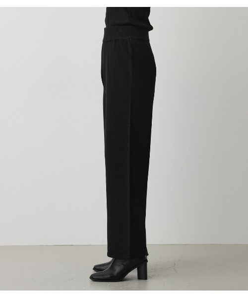 AZUL by moussy（アズールバイマウジー）の「RELAX KNIT PANTS/リラックスニットパンツ（その他パンツ・レディース・マジェンタ/オフホワイト/ブラック・MEDIUM/SMALL）」の19枚目の写真