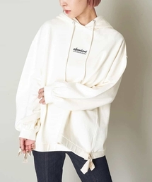 A de a.v.v | 裾リボンロゴパーカー(パーカー)