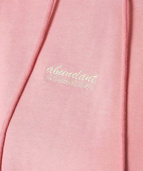 A de a.v.v(アードアー・ヴェ・ヴェ)の「裾リボンロゴパーカー(パーカー・レディース・ライトピンク/アイボリー/ブラック・38/36)」の9枚目の写真