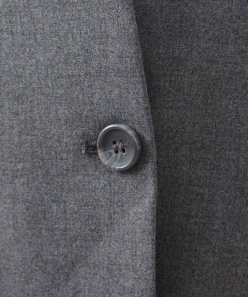 DRESKIP（ドレスキップ）の「◆【S-3L】洗えるキャリーマンVノーカラージャケット（ノーカラージャケット・レディース・ブラック/ネイビー/ダークグレー・01/02/03/04/05）」の14枚目の写真