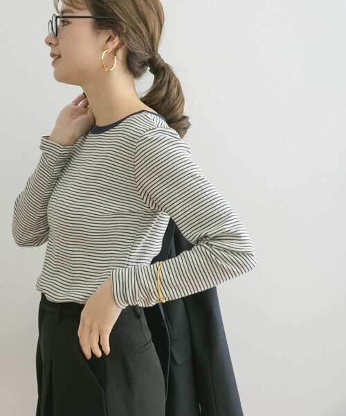 MILLER（ミラー）の「『別注』Miller×URBAN RESEARCH　2WAYカーディガン（カーディガン/ボレロ・レディース・グリーン系その他/ブルー系その他・FREE）」の2枚目の写真