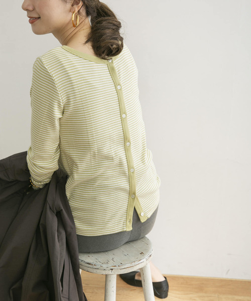 MILLER（ミラー）の「『別注』Miller×URBAN RESEARCH　2WAYカーディガン（カーディガン/ボレロ・レディース・グリーン系その他/ブルー系その他・FREE）」の20枚目の写真