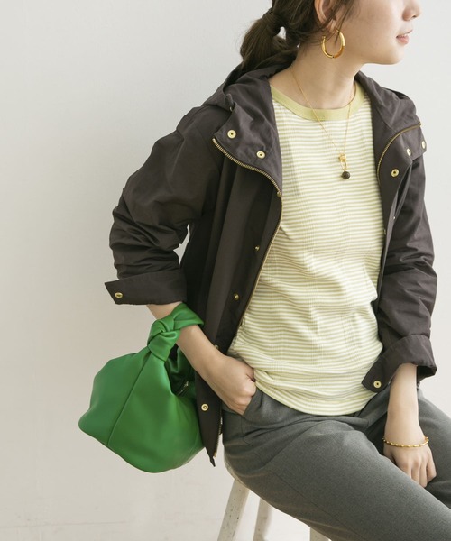 MILLER（ミラー）の「『別注』Miller×URBAN RESEARCH　2WAYカーディガン（カーディガン/ボレロ・レディース・グリーン系その他/ブルー系その他・FREE）」の16枚目の写真