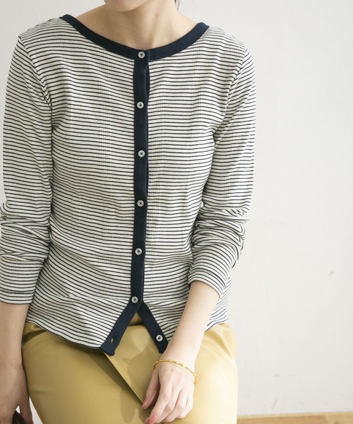 MILLER（ミラー）の「『別注』Miller×URBAN RESEARCH　2WAYカーディガン（カーディガン/ボレロ・レディース・グリーン系その他/ブルー系その他・FREE）」の17枚目の写真