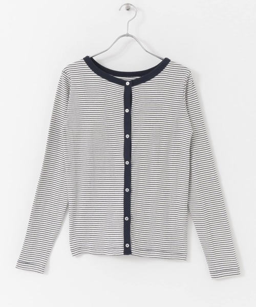 MILLER（ミラー）の「『別注』Miller×URBAN RESEARCH　2WAYカーディガン（カーディガン/ボレロ・レディース・グリーン系その他/ブルー系その他・FREE）」の6枚目の写真