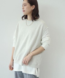 AMERICAN HOLIC | SET 裏毛ベスト+カットプルオーバー1(Tシャツ/カットソー)