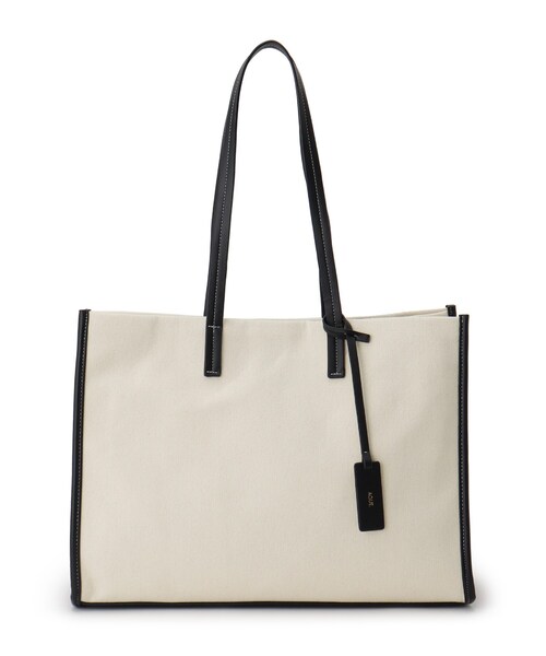 OPAQUE.CLIP（オペークドットクリップ）の「◆アソートスクエアビッグトートバッグ（トートバッグ・レディース・オフホワイト/キャメル・00）」の13枚目の写真