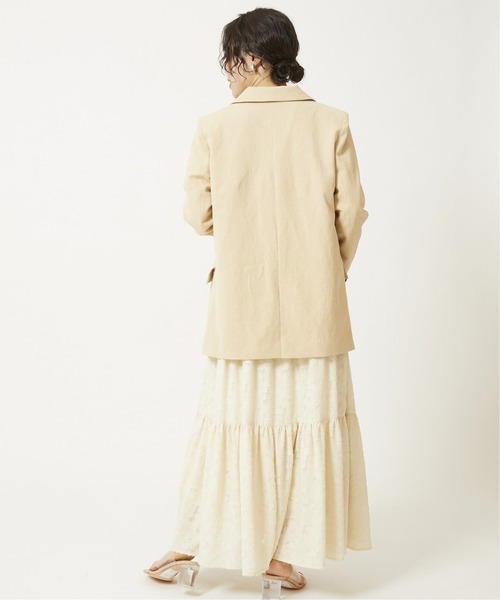セール】コットンリネンオーバーテーラードジャケット◇（テーラード