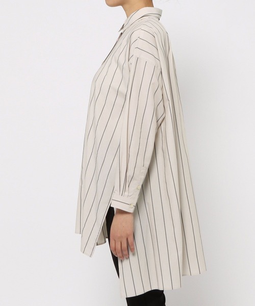 LEPSIM（レプシィム）の「【お花の種が入ったタグ付き】フラワーシードチュニック　262607（シャツ/ブラウス・レディース・パープル/ブルー/グレイッシュベージュ・FREE）」の10枚目の写真