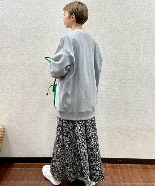 ITEMS URBANRESEARCH(アイテムズ アーバンリサーチ)の「レオパードロングスカート(スカート・レディース・ブラック/オフホワイト/モカ・FREE)」の10枚目の写真