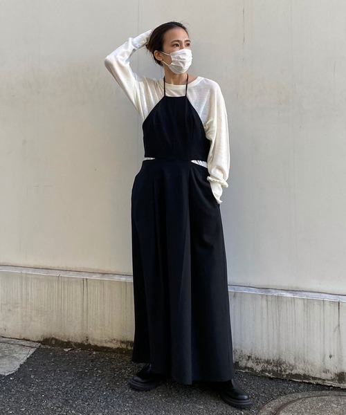 ETRE TOKYO（エトレトウキョウ）の「ナローストラップロングワンピース