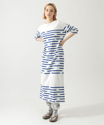 BEAMS BOY | maturely / Break Border Dress(ワンピース)