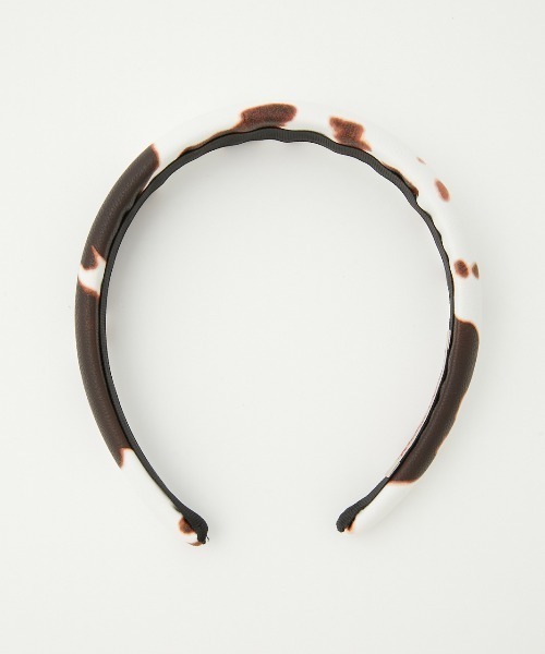 RODEO CROWNS WIDE BOWL(ロデオクラウンズワイドボウル)の「VOLUMEカチューシャ(カチューシャ・レディース・ネイビー/ブラウン系その他・FREE)」の4枚目の写真