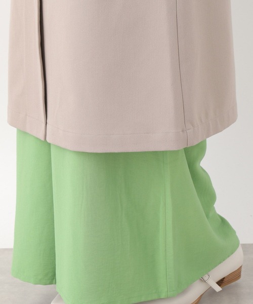 LEPSIM（レプシィム）の「2WAYキナガシジレ　261220（その他アウター・レディース・カーキ/グレイッシュベージュ/ベージュ・FREE）」の17枚目の写真