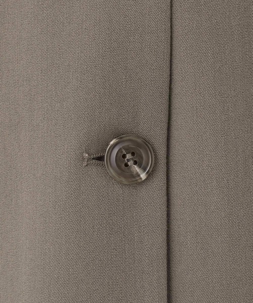 LEPSIM（レプシィム）の「2WAYキナガシジレ　261220（その他アウター・レディース・カーキ/グレイッシュベージュ/ベージュ・FREE）」の22枚目の写真